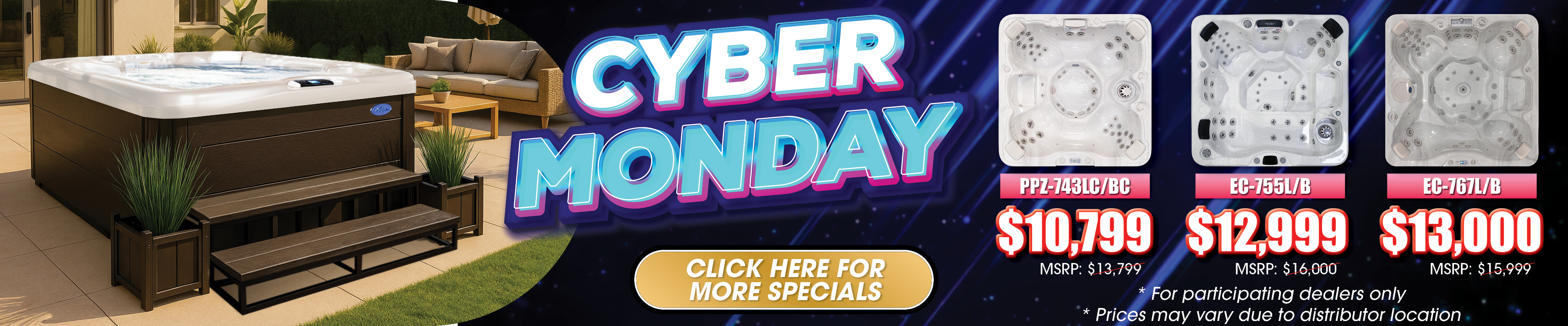 Calspas hot tub being used in a family setting - New Bedford