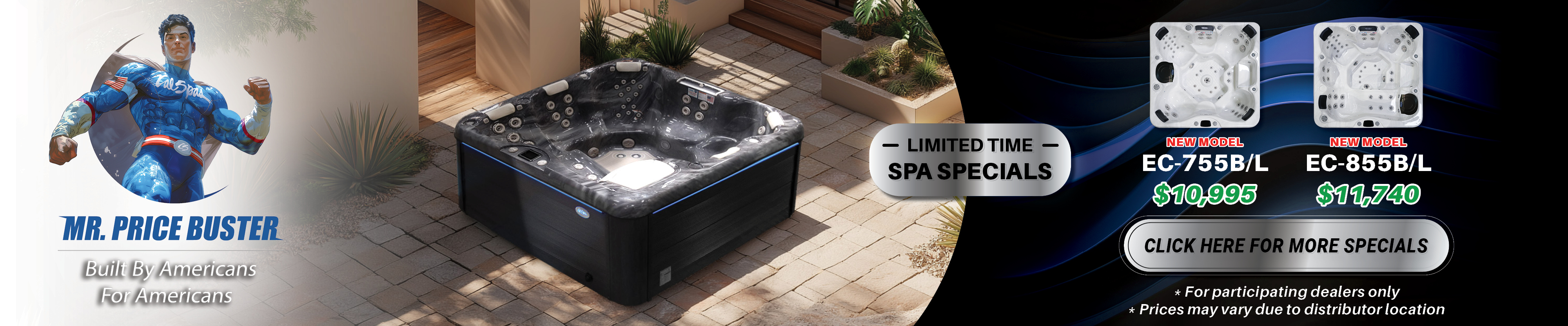 Calspas hot tub being used in a family setting - New Bedford