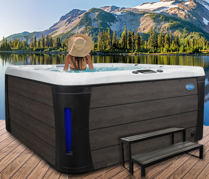 Calspas hot tub being used in a family setting - hot tubs spas for sale New Bedford